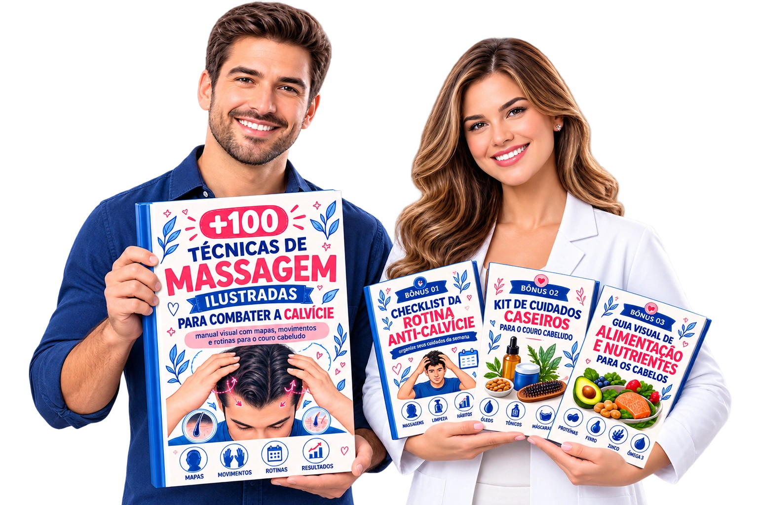 Para quem é o material de massagem capilar